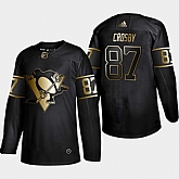 Penguins 87 Sidney Crosby Black Gold Adidas Jersey Dyin,baseball caps,new era cap wholesale,wholesale hats